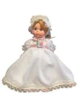Madame Alexander Little Nanny Etticoat Doll 8" Collectible White Dress Storyland
